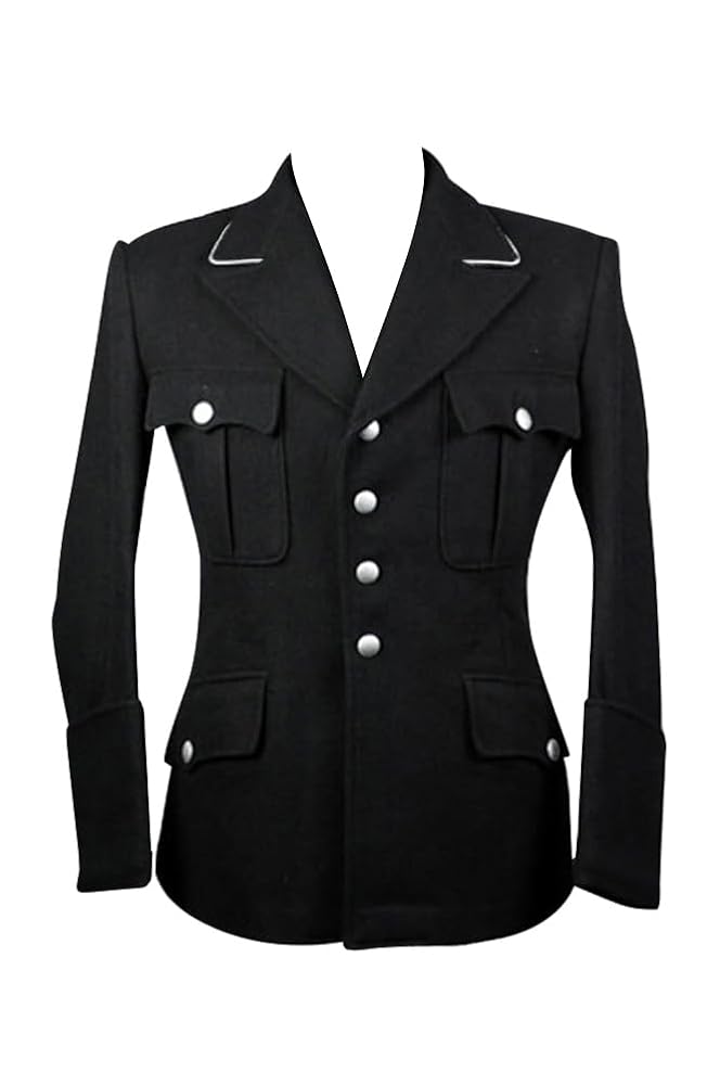militaryharbor WW2 WWII German M32 Elite Officer Black Wool